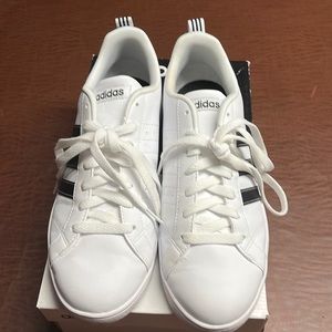 Gently used Adidas gym shoes some wear please reference picture